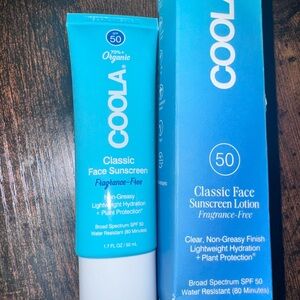 COOLA Classic Face Sunscreen SPF 50 - Vibrant Blue